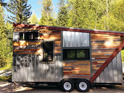 reclaimed metal roofing for tiny house|reclaimed tiny house materials.